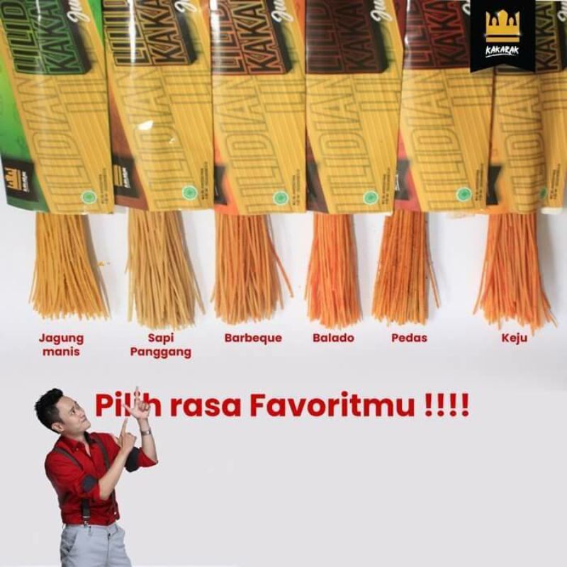 

lilidian kakarak rasa jagung manis