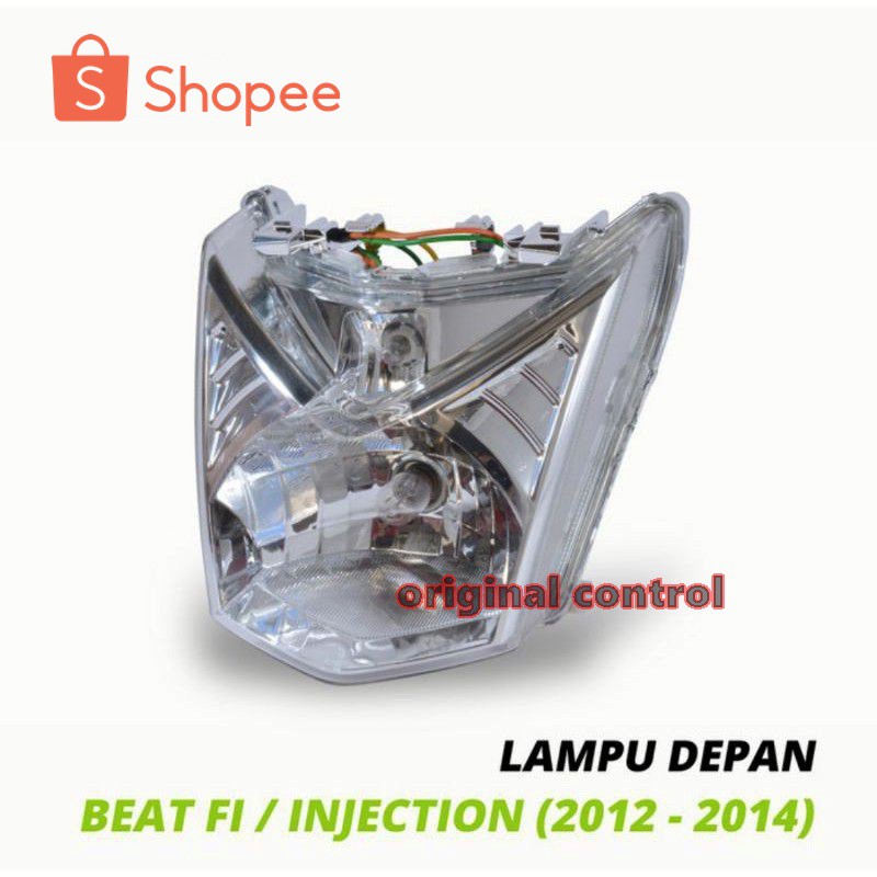 Head Lamp Light Lampu Depan Reflektor ASSY BEAT FI eSP K25 Ori