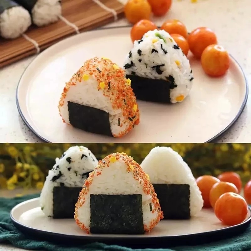 [Harga Grosir]Set Cetakan Sushi / Onigiri / Bento Bentuk Hewan Bahan Plastik Gaya Jepang/Hot Sale