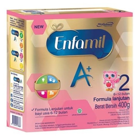 

ENFAMIL A 2 SUSU FORMULA BOX 400G 400 G