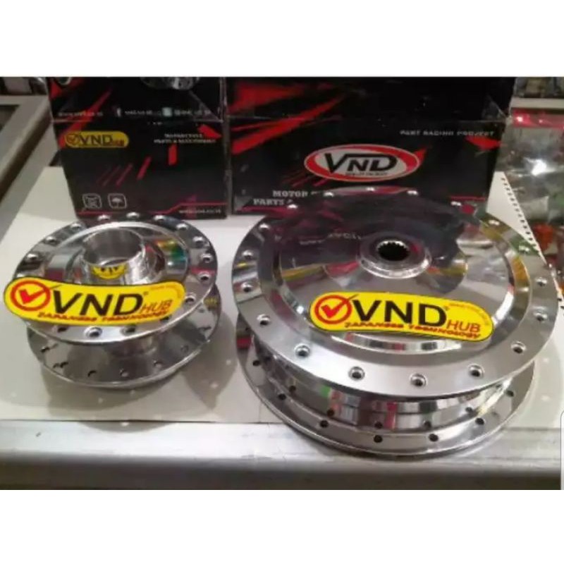 TROMOL VARIO 125/150 DEPAN BELAKANG MERK VND ORIGINAL