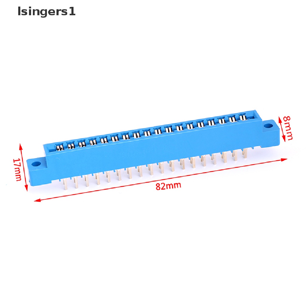 (lsingers1) 1pc Konektor Soket panel PCB 36 Pin 2x18 Pin Warna Emas