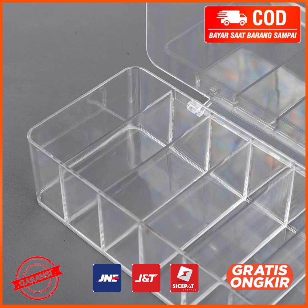 Kotak Kabel Organizer Cable Storage Box 7 Slot with Cover BN
