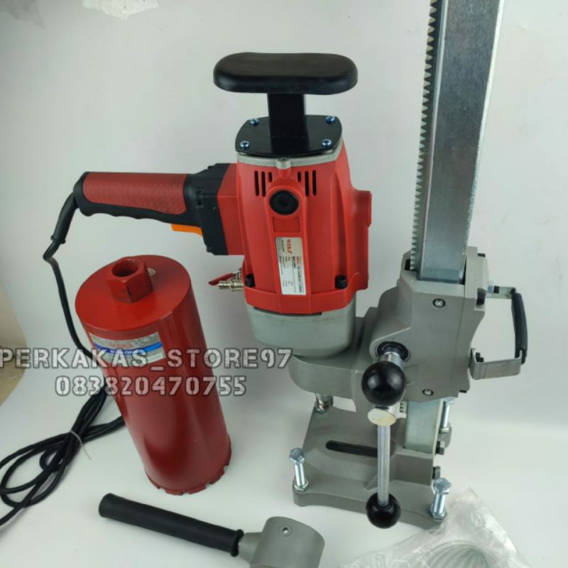 Mesin bor coring coring weka 7" diamond coring machine 185 mm mesin bor beton aspal batu dll