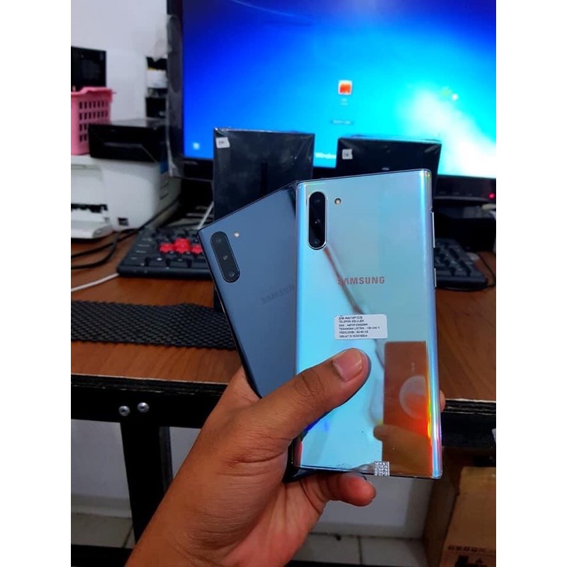 Samsung Galaxy Note 10 plus Fullset Resmi sein | Shopee