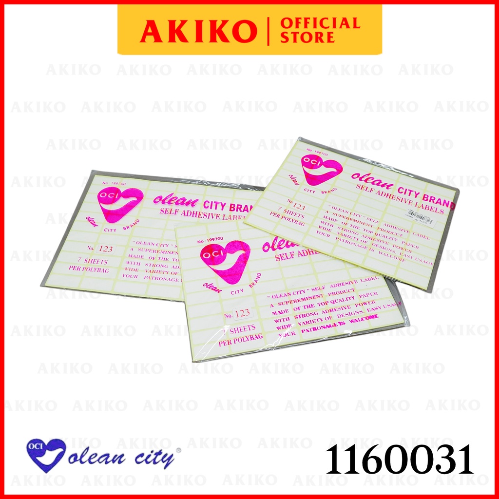 

Label Oci 123 Polos