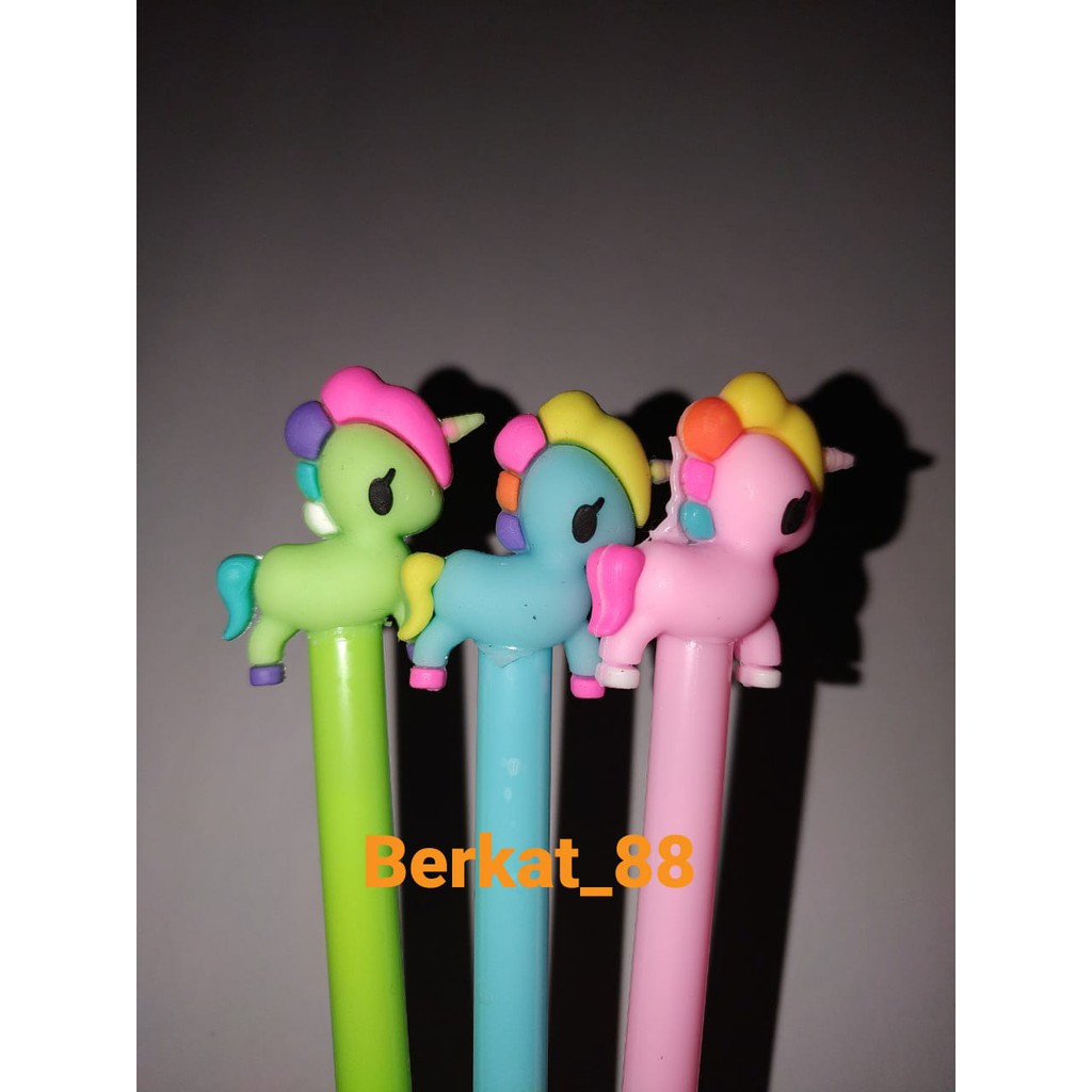 

Pulpen Gel Model Unicorn Lari