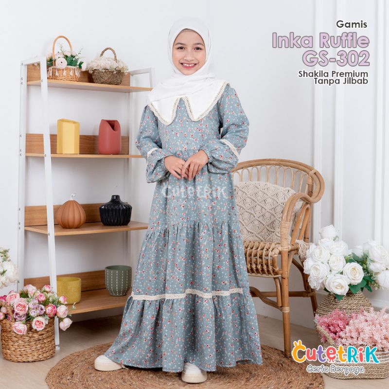 gamis inka ruffle by cutetrik