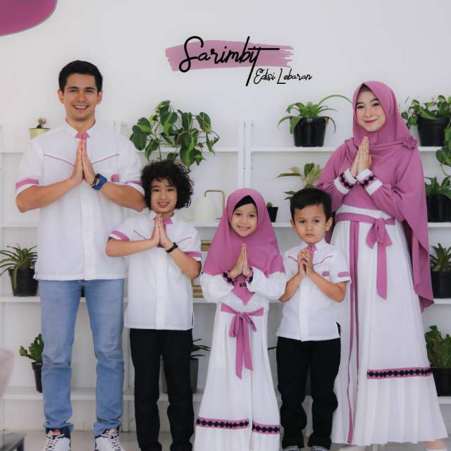 Sarimbit Fathin Fathan SS Hijab (Gamis mom)