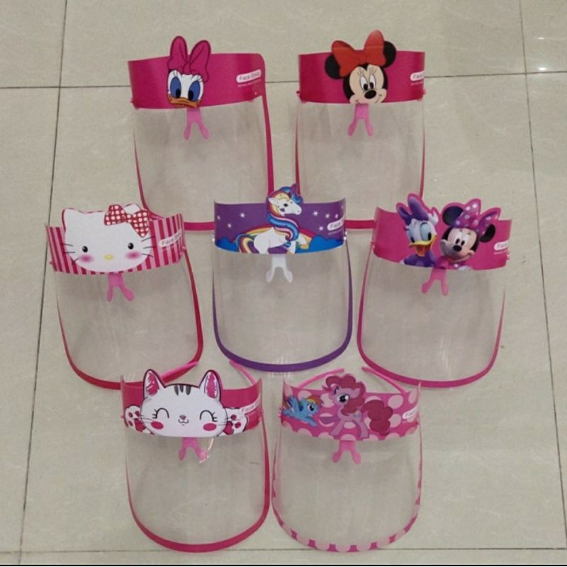 Faceshield Anak Karakter