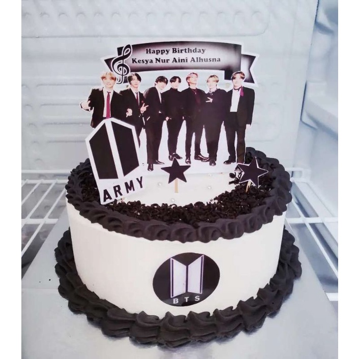 

kue ulang tahun bts/birthday cake