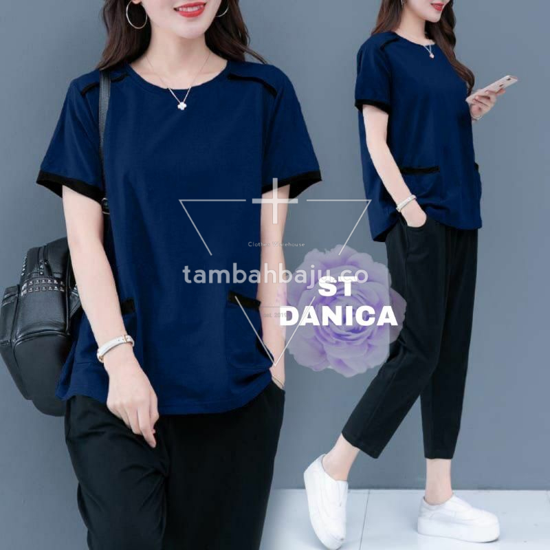 One Set Maudy Ayunda Setelan Outer Wanita Premium Quality // Stelan Polos Wanita Kekinian // Pakaian