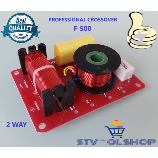 Crossover 2 Way F-500 / Crossover Pasif Professional 2 Way