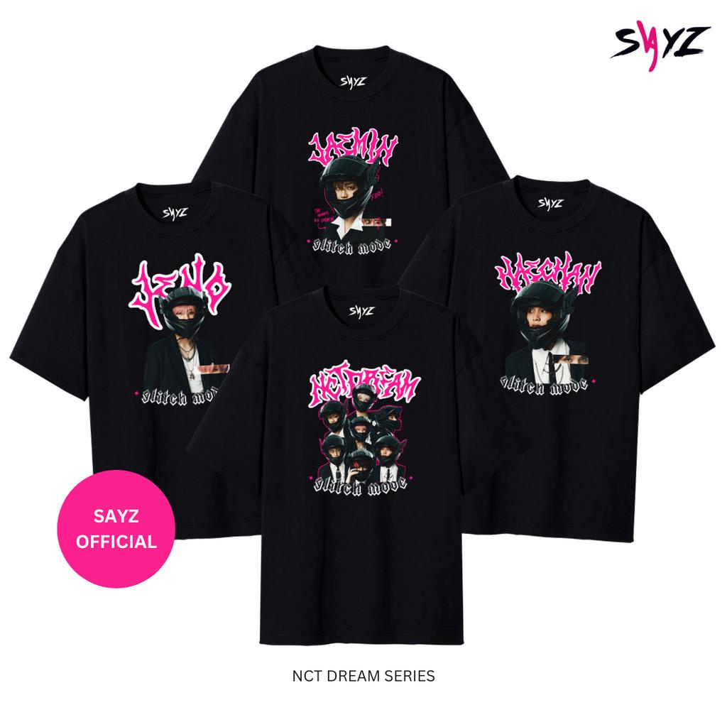 [ READY ] Tshirt NCT DREAM 'Glitch Mode' HELMET ver - Haechan Mark Jaemin Jeno Jisung Chenle Renjun 