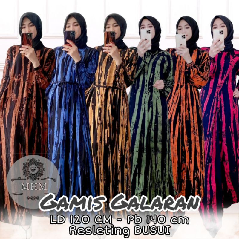 GAMIS RAYON SUPER PREMIUM MOTIF ABSTRAK MALAMAN (KASAIDA) LD 120 JUMBO RESLETING DEPAN BUSUI FRIENDLY HOMEDRESS WANITA KEKINIAN