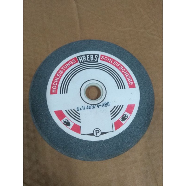 Batu Asahan Gergaji / Batu Gerinda (6" x 1/4" x 3/4")