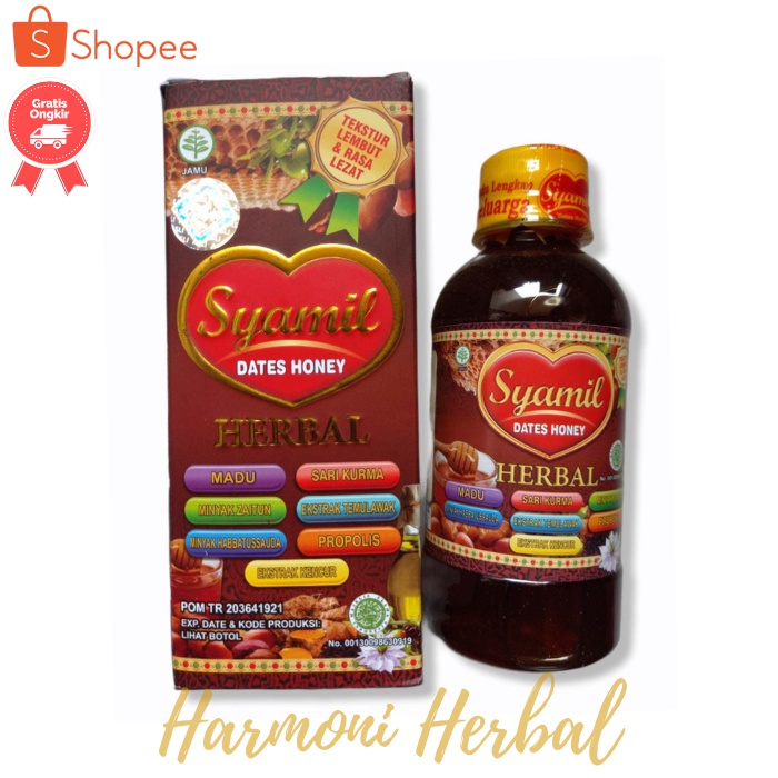 Madu Syamil Family Pure Honey | Madu Untuk Keluarga Sehat Netto 200gr