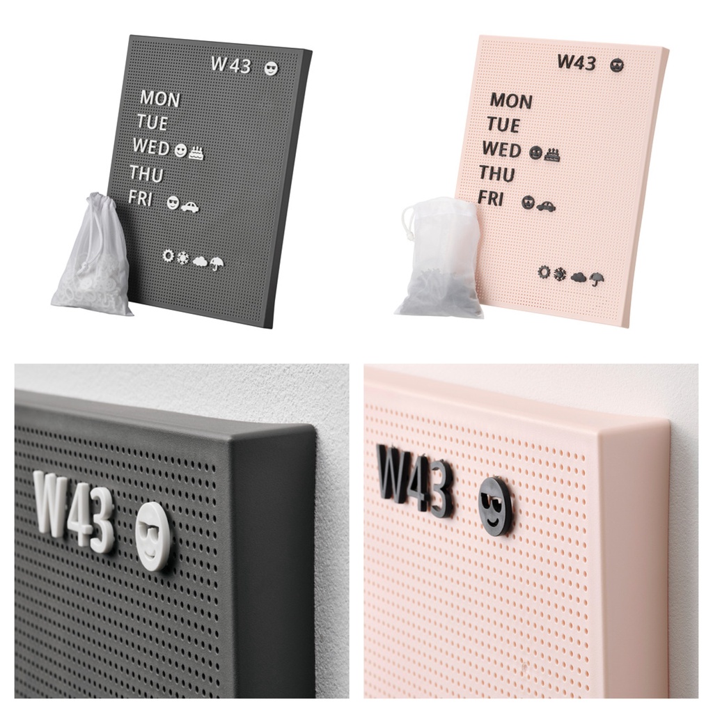 

Peg Board Letter Board / Peg Board / Papan Tulis Tempel Huruf - SVENSA