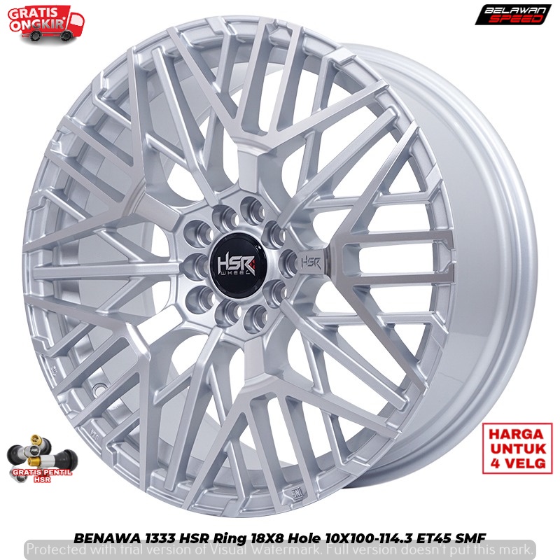 PELEK MOBIL VELG MODIFIKASI TOYOTA ALTIS NEW AVANZA HONDA STEP WAGON CIVIC R18 HSR BENAWA RING 18