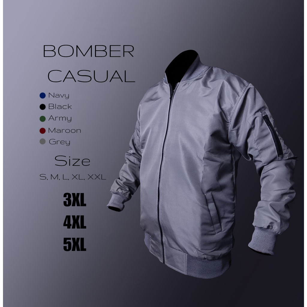 Jaket Pria | Jaket Casual  | Jaket Bomber Original OCYD