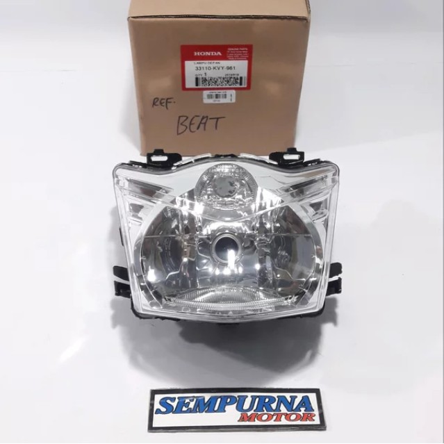 Reflektor Atau Lampu Depan Beat Karbu Ori Original Honda 33110 Kvy 961 Shopee Indonesia