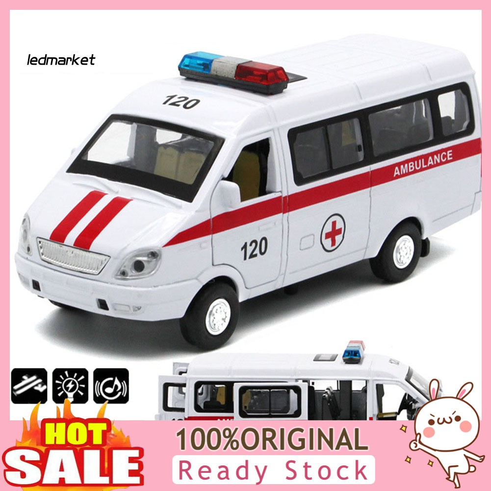 toy ambulance with doors that open