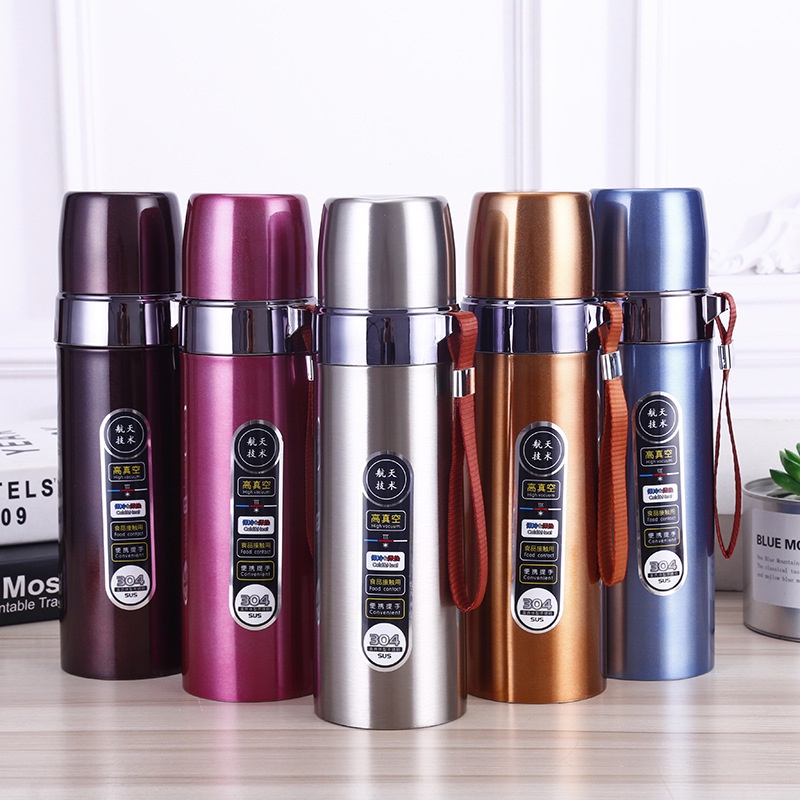 Termos Air Panas Full Stainless Steel Thermos Botol Air Minum Stainless Steel 500ML