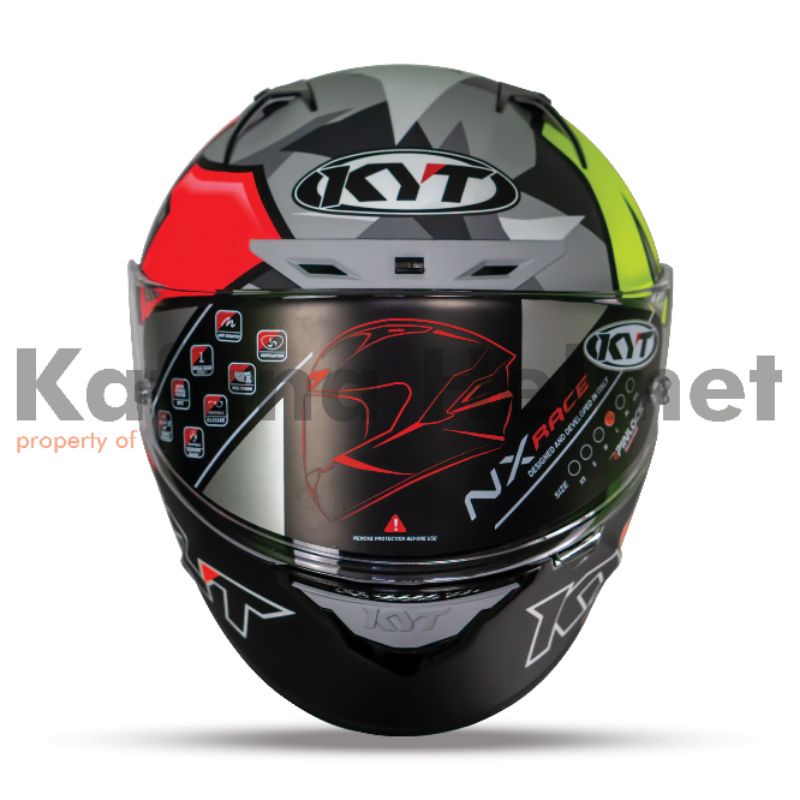 KYT HELM NX-RACE ESPARGARO 2019 |LIMITED EDITION|100%ORIGINAL KYT