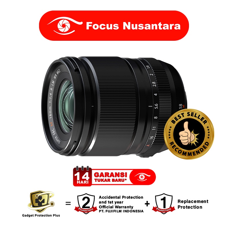 FUJINON XF18MM F1.4 R LM WR