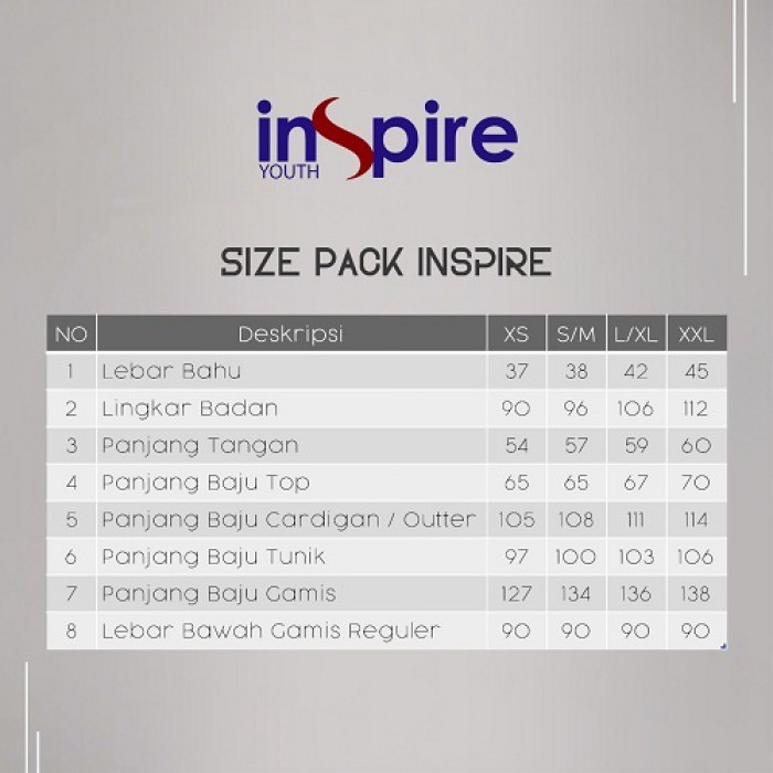 BISA COD - TUNIK ATASAN ITU 040 BY INSPIRE  TUNIK INSPIRE FASHION MUSLIM