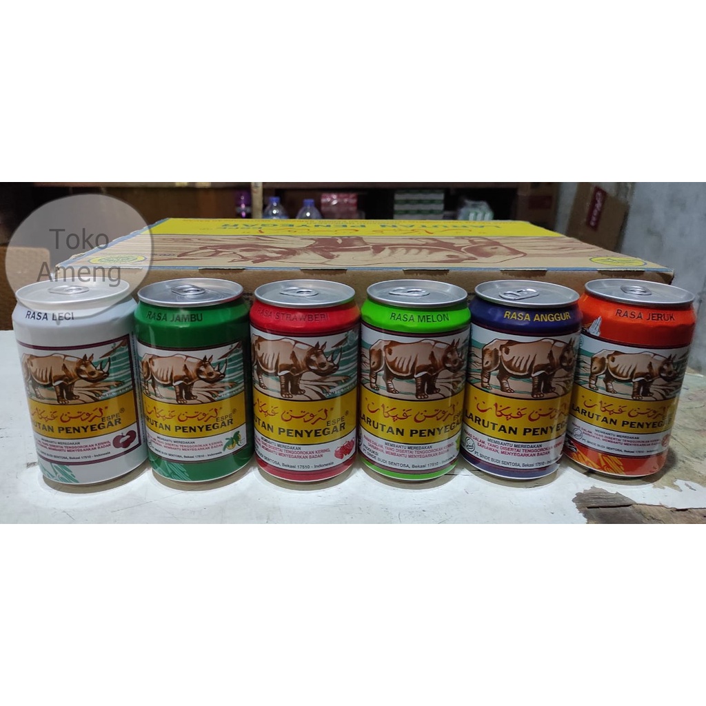 

Larutan Kaleng Cap Badak 320ml - 1 DUS (24 pcs)