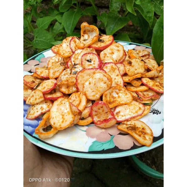 

krupuk seblak kering snack cemilan jajanan jaman now