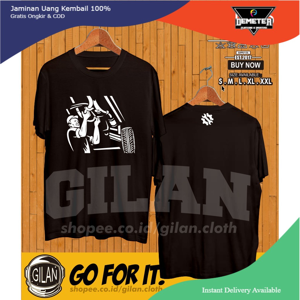 Kaos Baju Mekanik Mobil Bengkel I am Mechanical Engineering Kaos Profesi Otomotif - Gilan Cloth