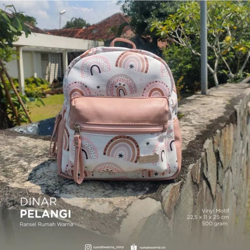 Tas Ransel Mini Dinar Rumah Warna