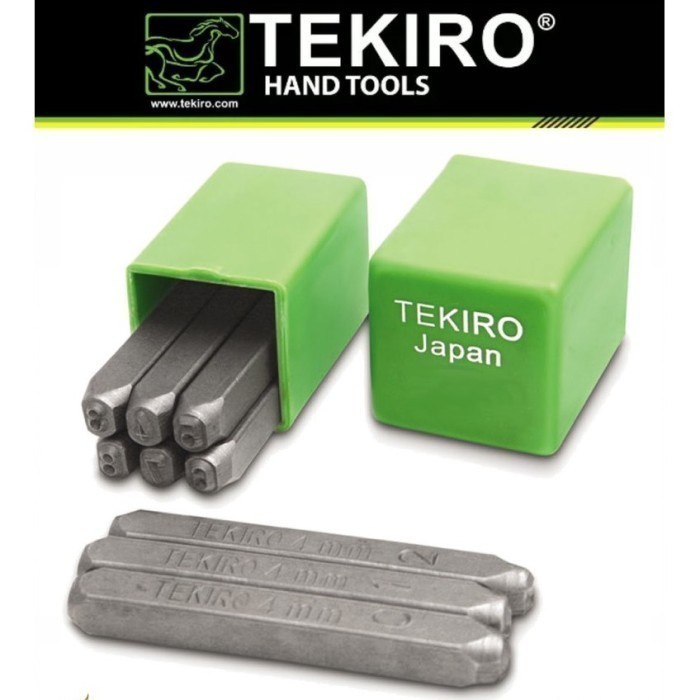 TEKIRO ANGKA KETOK 10 MM / NUMBER PUNCH 10MM / NOMOR KETOK 10 MM