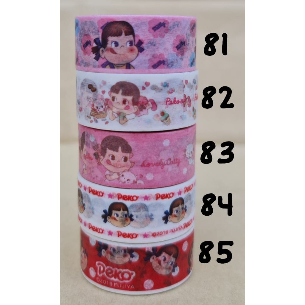 

ISOLASI - SELOTIP KERTAS ANTI AIR KARAKTER MILKY SNOOPY PANJANG 10 METER