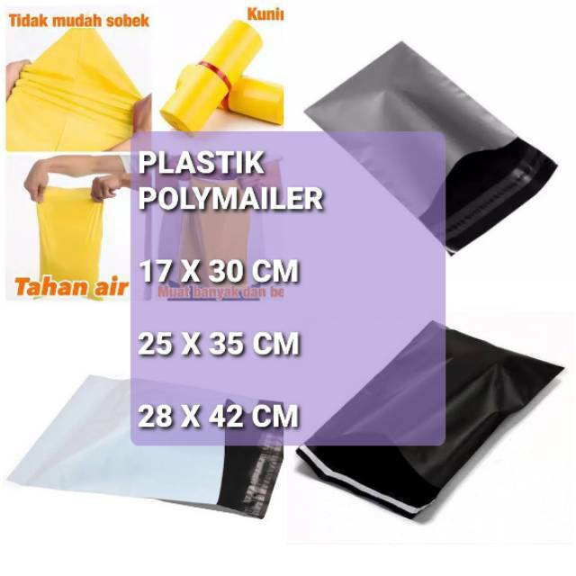 Plastik Polymailer Packing Online Shop Polimailer Bungkus Paket Poli Mailer ST11