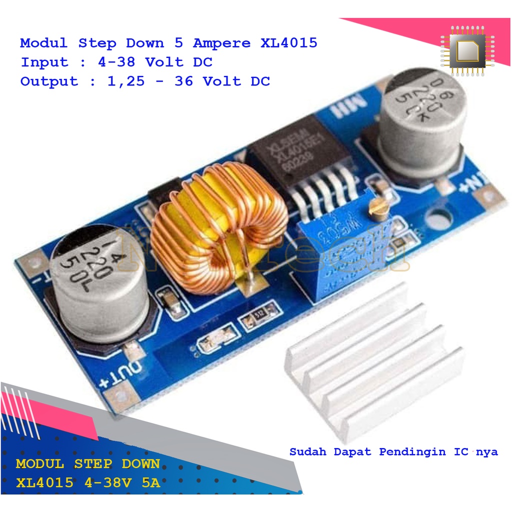 XL4015 XL 4015 StepDown Step Down 5A 5 Ampere DC to DC Buck Converter