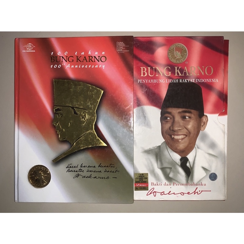 [PRELOVED] 2 CD + 100 Tahun Bung Karno Penyambung Lidah Rakyat Indonesia