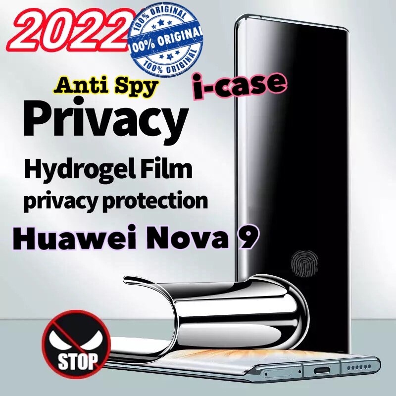 Anti Gores SPY Huawei Nova 9 MEMBRANE HYDROGEL PRIVACY Nova9 ORIGINAL