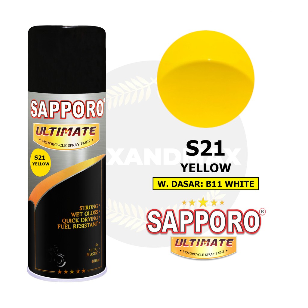 SAPPORO ULTIMATE Yellow S21 400 ml