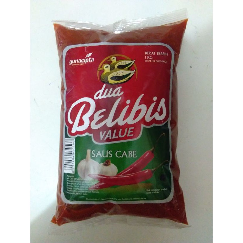 DUA BELIBIS VALUE SAOS CABE (1kg)