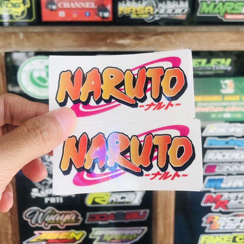 Sticker Laptop HP Kartun - Naruto