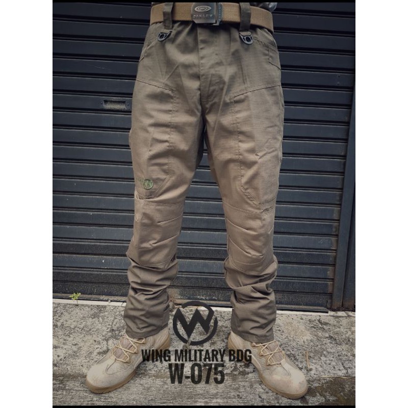 Celana terbaru By WING MILITARY BDG PANTS W-075 bahan ripstop