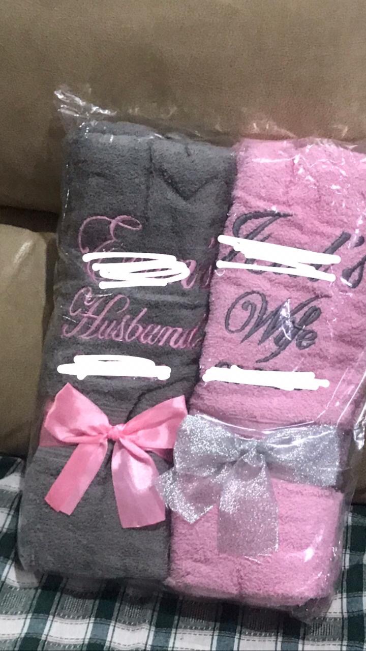 Handuk Couple Uk Mandi Bk02