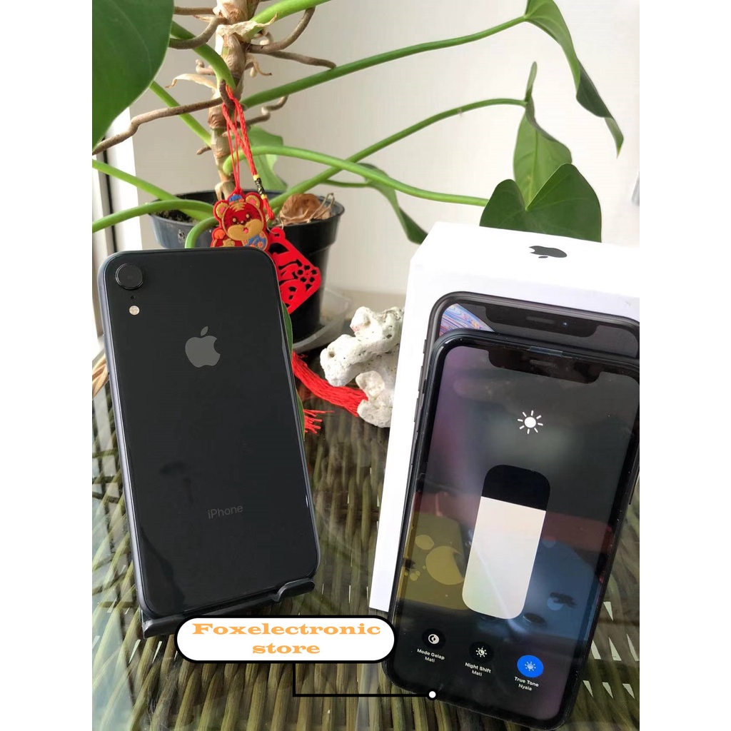 iPhone XR 64GB All Sim Silent Fullset Original Second Mulus100% 3utools All Green (Garansi 1 Tahun)-4