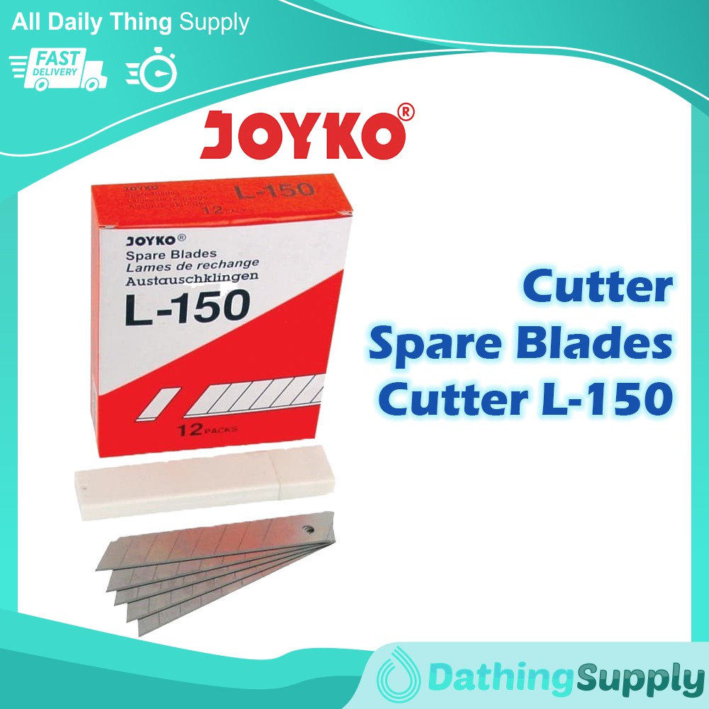 

Isi Cutter Joyko L-150 L150 Refill Isi Pisau Cuter L 150 Besar 1 Cube