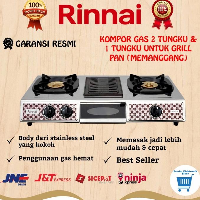 Jual Kompor Gas Rinnai Tungku Dan Pemanggang Ri A Rinai Tungku Shopee Indonesia