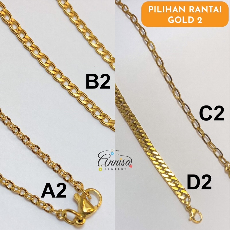 Gelang Nama Plat grafir Gold / Silver