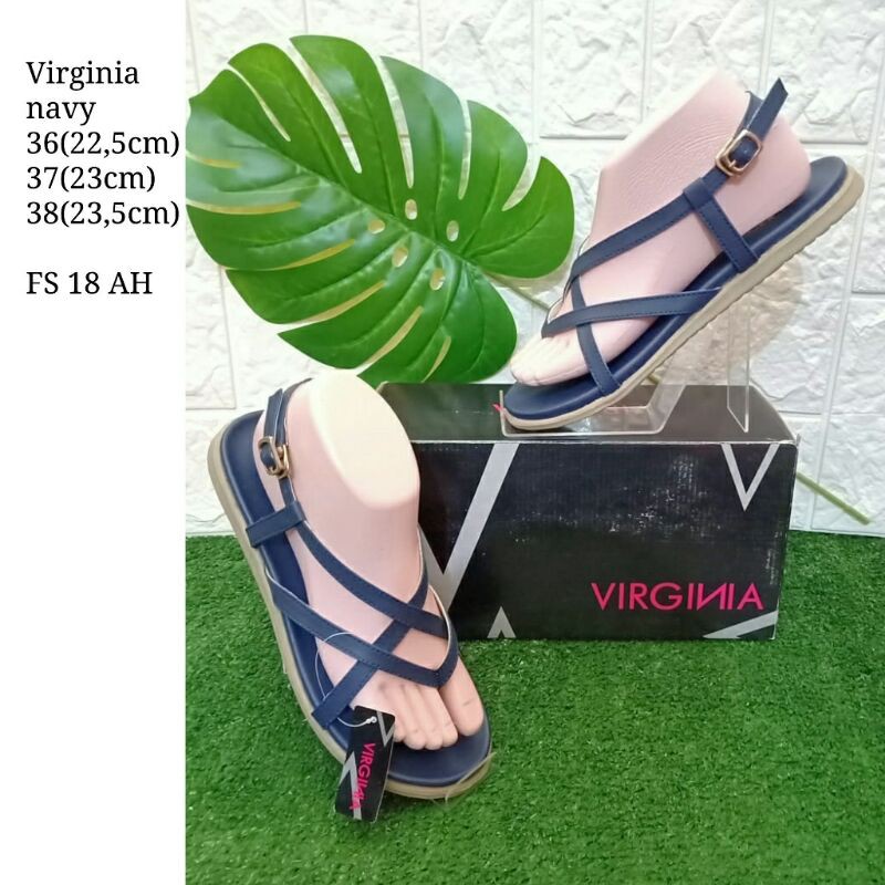 FILLYS : ANEKA SANDAL PESTA WANITA VIRGINIA FS18 BRAND MATAHARI - SANDAL TEPLEK JEPIT TALI SILANG